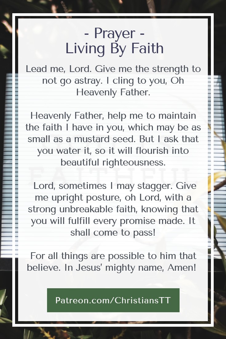 Prayer – Living By Faith pdf