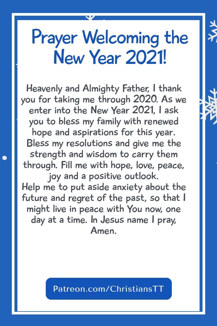 Welcoming the New Year 2021!