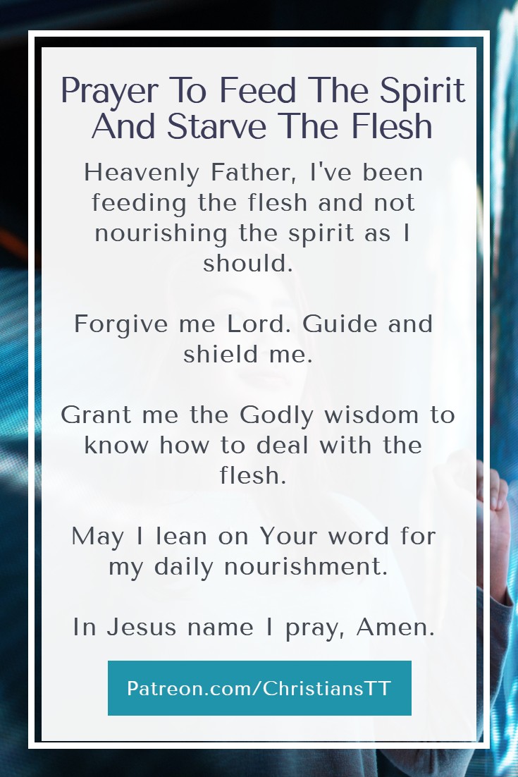 ????Fighting with the flesh