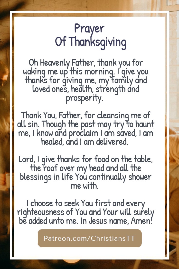 Living in Thanksgiving!